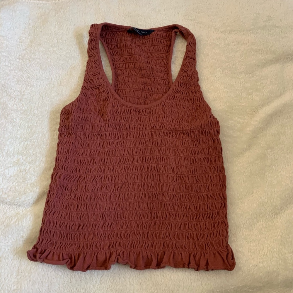 Adorable scrunched cropped tank!!